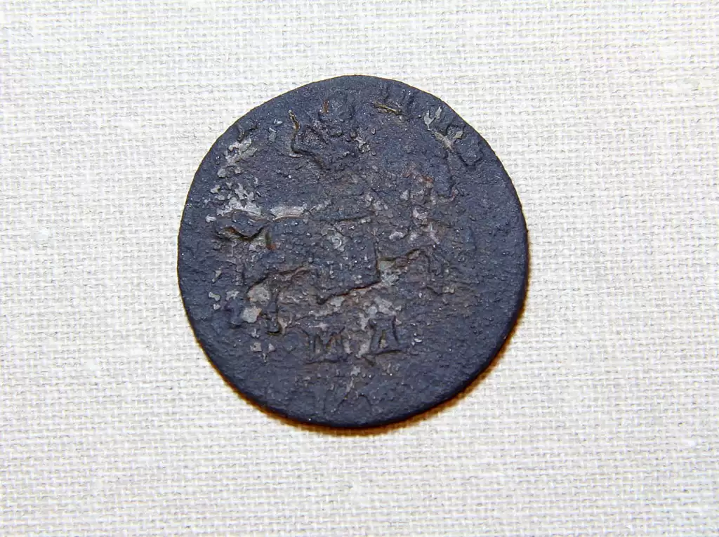 Петровская копейка 1710 года