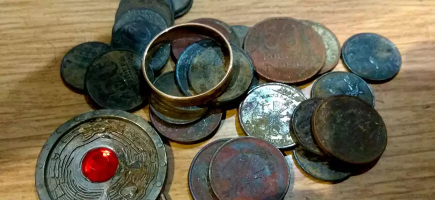 Находки с пляжного копа