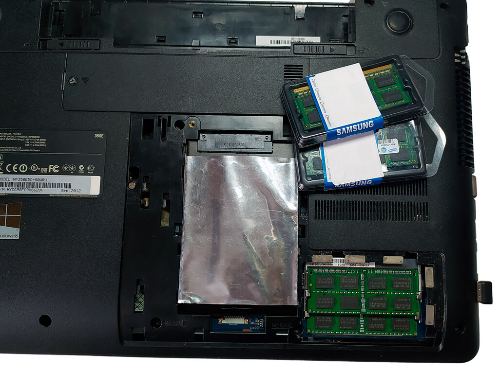 Апгрейд ноутбука Samsung 350E5C-S0A 2