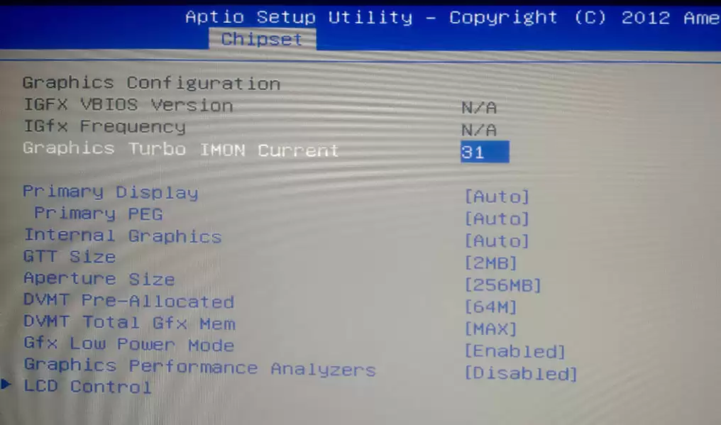 Graphics Configuration (Конфигурация графики) Graphics Configuration - Конфигурация графики